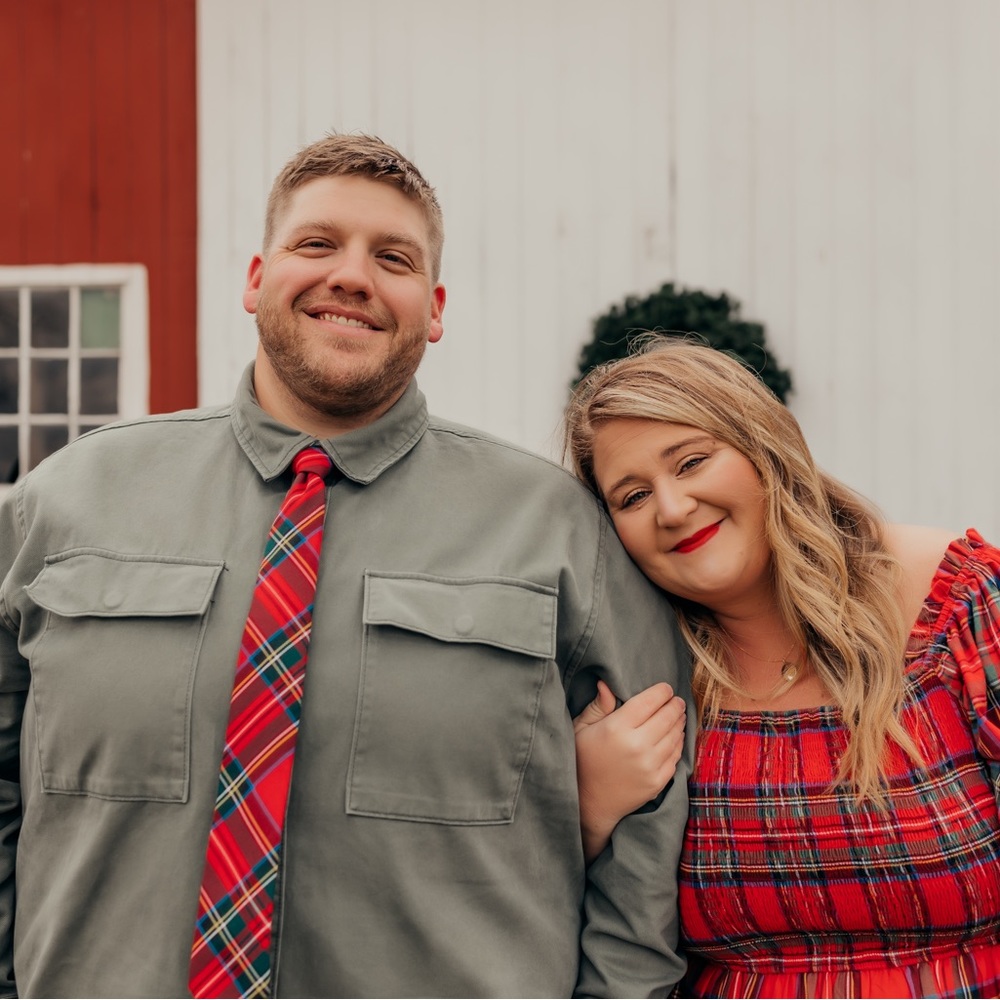 Ivy City Co Madeline Dress in holiday plaid